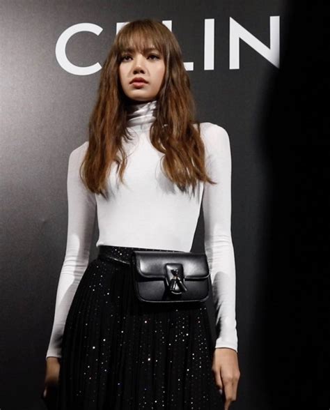 blackpink lisa celine paris.